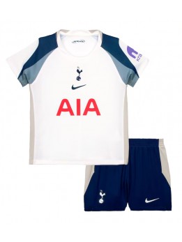 Tottenham Hotspur Replika Hemmakläder Barn 2025-26 Kortärmad (+ byxor)
